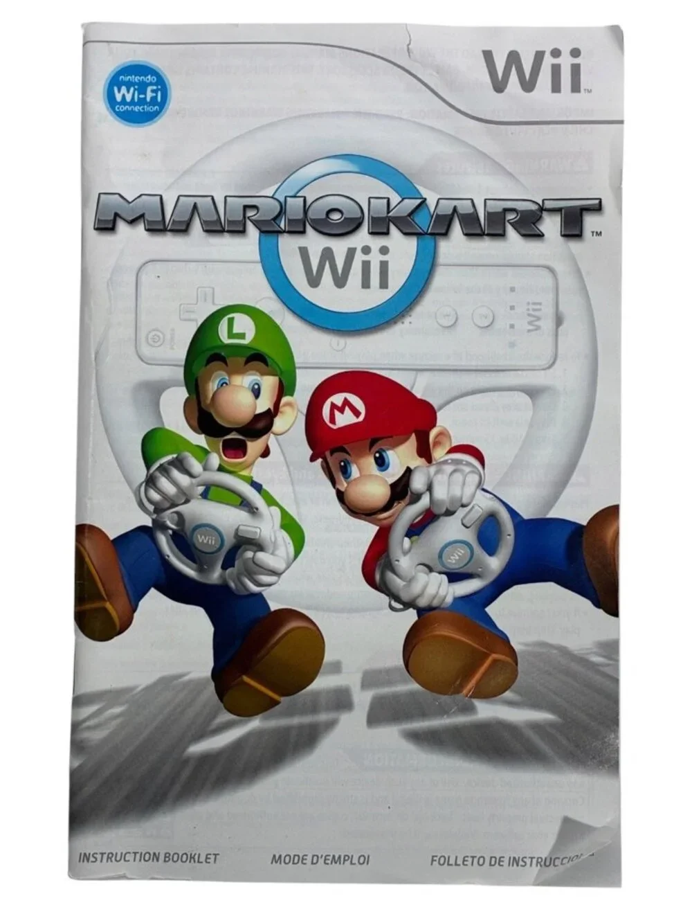 Mario Kart Wii Nintendo 2008 Complete CIB Tested Working Racing Game Case Manual